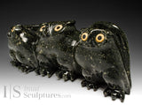 13" SIGNATURE Owls by Joanasie Manning *Parliament is in Session* CHRISTMAS COLLECTION