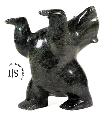 15” SIGNATURE Dancing Bear by Nuna Parr *Sleep Walker*