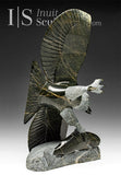 RESERVED** VERY LAST LAST ONE!!! 11" Eagle with Fish by Pits Qimirpik *Wag the Tail*