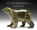 11"  SIGNATURE Walking Bear by Tim Pee *Against the Wind*
