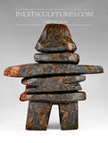 9” Inukshuk by Lucas Aaluk