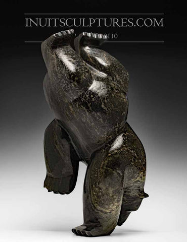 21" three way Dancing Bear by Isaaci Petaulassie