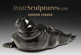 12" Basking Walrus by Jimmy Iqaluq *Sleepy Splendour*